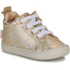 Baskets montantes enfant Easy Peasy MY DODU LACET Dor&eacute;
