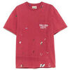 T-shirt gallery dept VINTAGE LOGO PAINTED TEE RED