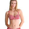 Maillots de bain Lisca Haut maillot de bain pr&eacute;form&eacute; BONDI BEACH Rouge