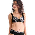 Maillots de bain sur Grenoble : Maillots de bain Lisca Haut maillot de bain armatur&eacute; BONDI BEACH bonnets B &agrave; E Noir