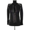 Sandales Iro Veste en cuir noire