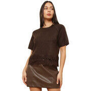 Pull La Modeuse Pulls pour femme - Marron -