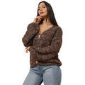 Gilet La Modeuse Gilets, cardigans pour femme - Marron - Gilet La Modeuse Gilets, cardigans pour femme - Marron - Grenoble