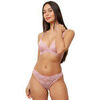 Triangles / Sans armatures La Modeuse Ensembles lingerie pour femme - Vieux Rose - Rose