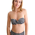 Maillots de bain sur Grenoble : Maillots de bain Lisca Haut maillot de bain bandeau pr&eacute;form&eacute; BONDI BEACH Noir