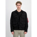 Vestes sur Grenoble : Blouson Alpha Industries Ripstop Cargo Overshirt - black