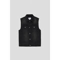 Gilets sur Grenoble : Gilet Enorsia Veste classique en denim