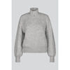 Pull Enorsia Pull en cr&egrave;me pour femme &agrave; col en entonnoir Gris