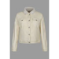 Vestes sur Grenoble : Veste Enorsia Veste en jean femme doublure polaire couleur &eacute;cru Beige