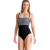 Maillots de bain Lisca Maillot de bain une pi&egrave;ce bustier sans armatures BONDI BEACH Noir