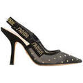 Chaussures &agrave; talons femme sur Grenoble : Chaussures escarpins Dior Talons en cuir noirs