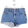 Short Levis Mini short en coton bleu