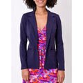 Veste La Fiancee Du Mekong Veste tailleur unie souple JUMA Grenoble