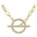 Colliers sur Grenoble : Collier Sc Boh&egrave;me B2751-DORE Dor&eacute;