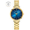 Montre Pierre Lannier Montre Femme CHOUQUETTE Bleu Acier Dor&eacute; Bleu
