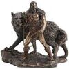 Statuettes et figurines Signes Grimalt Figure De Tyr Et Fenrir Marron Unique. . Maison & D&eacute;co > Statuettes et figurines.