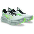 Running sur Grenoble : Chaussures Asics CHAUSSURES GEL-NIMBUS 28 - COLD MOSS/ILLUMINATE GREEN - 42,5