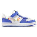 Chaussures enfants sur Grenoble : Baskets basses enfant Nike COURT BOROUGH LOW FL (PS) - WHITE/WHITE-SAPPHIRE-BLACK - 28