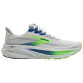 Chaussures Brooks CHAUSSURES GHOST 17 - OYSTER/BEACON BLUE/GECKO - 40