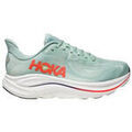 Chaussures Hoka CHAUSSURES RUNNING CLIFTON 10 - SAGE / NEON FLAME - 42
