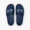 Claquettes Sun68 X36110 SLIPPERS LOGO-94 07 NAVY BLUE