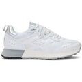 Baskets basses Sun68 Z36119 JAKI 2.0 SILVER MESH-01 BIANCO