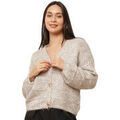Gilet La Modeuse Gilets, cardigans pour femme - Taupe -