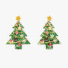 Boucles oreilles Lollipops Boucles d'oreilles sapin guirlandes Collection No&euml;l Vert