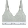 Slips Calvin Klein Jeans Lift Bralette Icon Cotton Modal Gris