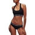 Culottes & autres bas
sur Grenoble : Slips Karl Lagerfeld Logo Bralette Noir