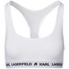 Slips Karl Lagerfeld Logo Bralette Blanc