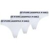 Slips Karl Lagerfeld Logo Brief 3p Blanc