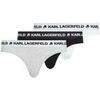Slips Karl Lagerfeld Logo Brief 3p Multicolore