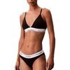 Slips Calvin Klein Jeans Lightly Lined Triangle Noir