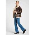 Vestes sur Grenoble : Veste Lee Veste � AVIATOR LOOSE Luxe Brown Marron