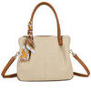Sac &agrave; main Gallantry Mademoiselle Canvas Gris