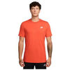 T-shirt Nike TEE SHIRT ORANGE HOMME M NSW CLUB - COSMIC CLAY - XL