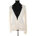 Gilets sur Grenoble : Gilet The Kooples Cardigan en coton beige