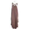 Robe Bcbgmaxazria Combinaison en soie marron