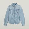 Chemise G-Star Raw D27925-D539 KICK SLIM-H466 SUN FADED PAFICIC BLUE