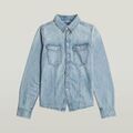 Chemise G-Star Raw D27925-D539 KICK SLIM-H466 SUN FADED PAFICIC BLUE