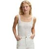 Maillots de corps Lee 112379275 KNITTED-ECRU Blanc