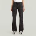Jeans sur Grenoble : Jeans boyfriend G-Star Raw D26150-D933 G-LOW BOOTCUT-H566 WORN IN OYSTER SHELL LAS