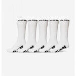 Chaussettes Globe Whiteout hi crew sock 5 pack