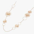 Colliers sur Grenoble : Collier Lollipops Sautoir fleuri Dor&eacute;