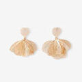 Boucles oreilles Lollipops Boucles d'oreilles p&eacute;tales de fleur en filigrane Romantique Dor&eacute; Grenoble