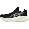 Baskets femme sur Grenoble : Baskets basses Asics Gel-Nimbus 27 Black Lake Grey