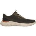 Baskets homme sur Grenoble : Baskets basses Skechers BASKETS SLIP-INS GARNER KAKI