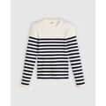 Pull Levis A0719 0036 - ADRIENNE STRIPE-EGRET