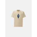Tee-shirts sur Grenoble : T-shirt C.p. Company T-shirt &agrave; logo graphique losange - blanc Blanc